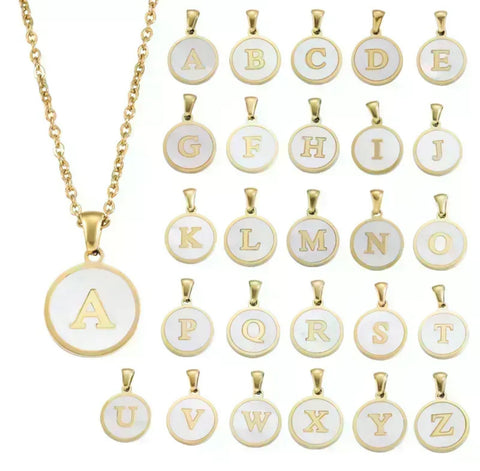 Initial necklace